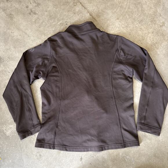 Outdoor Research Womens L Brown Fleece Lined Ascendant Zip Up Thermal Base Layer - Picture 14 of 14